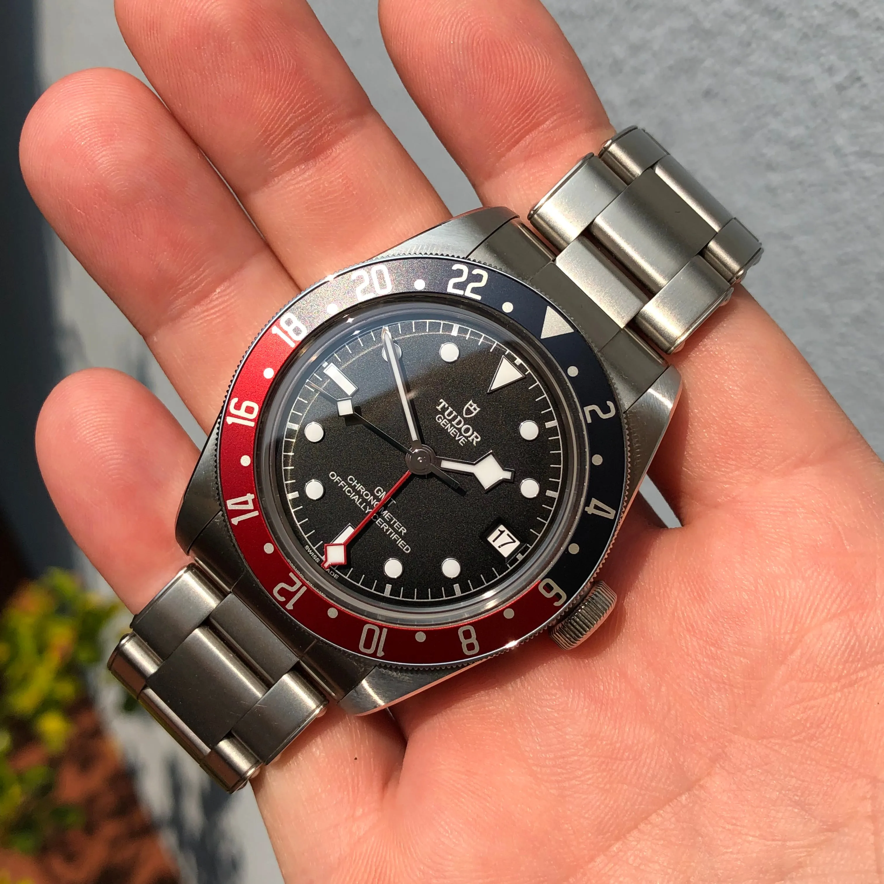 2021 Tudor Black Bay GMT Pepsi 79830RB Stainless Steel Automatic 41mm Wristwatch