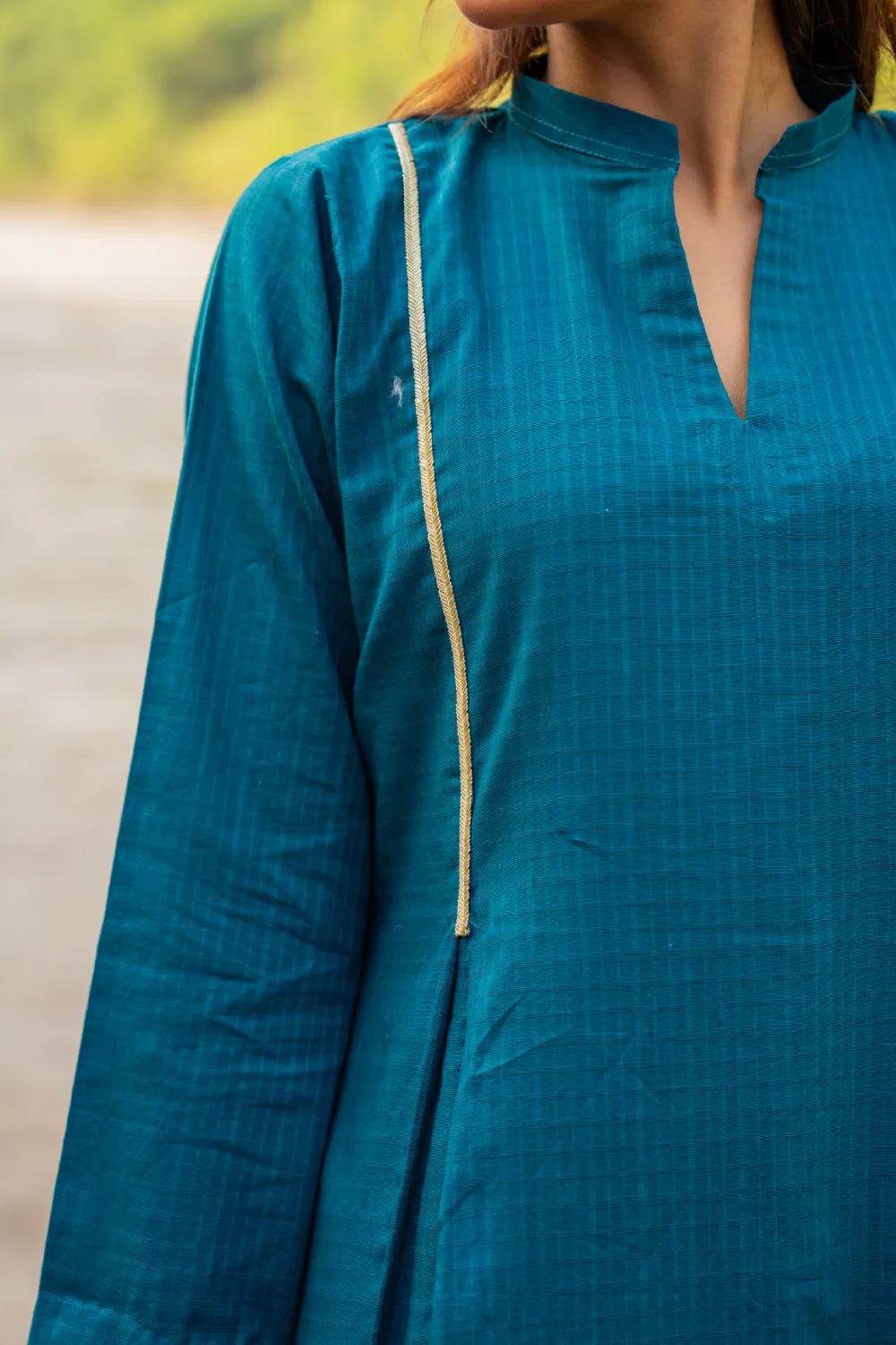 2PC Stitched | Jacquard Shirt   Dupatta