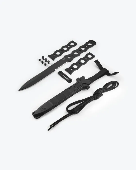 Benchmade 185SBK SOCP® Fixed Blade | Black G10