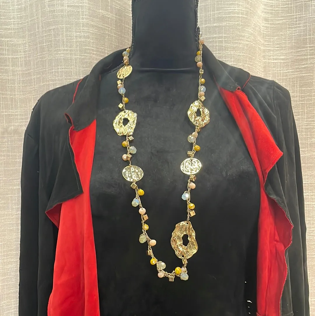 Bold Elements Pendant Gold