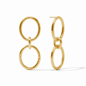 Catalina Duo Link  Earring (Gold)
