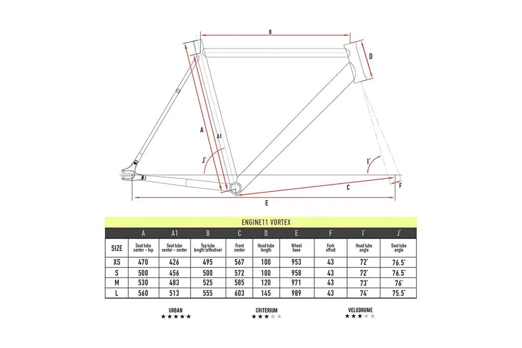 Engine11 Vortex Frameset - Metallic Brown - Medium