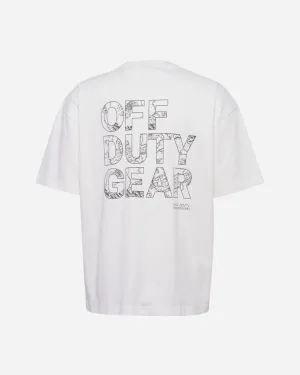Halo Graphic T-Shirt Boxy 01 - Marshmallow