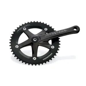 Miche Primato Advance Track Crankset (inc BB) - 165mm - 49T
