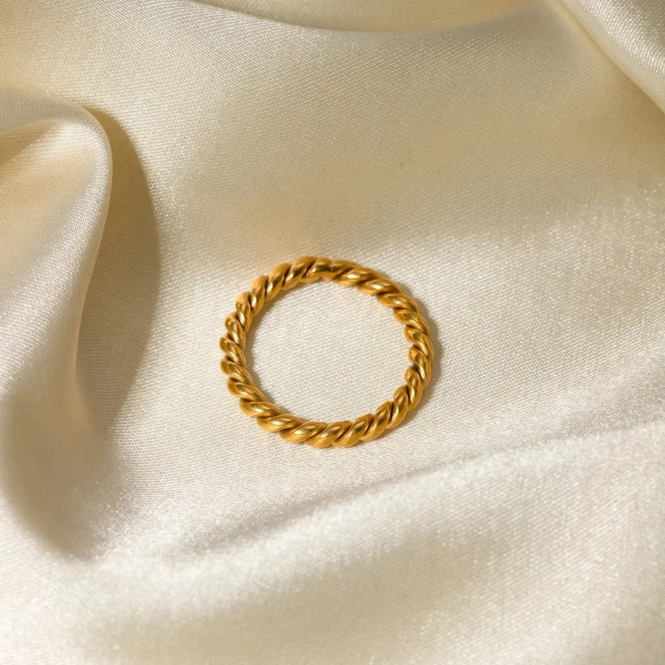 Modern Twist Ring
