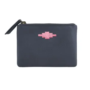 PAMPEANO - Cambio Pouch Purse - Navy Leather
