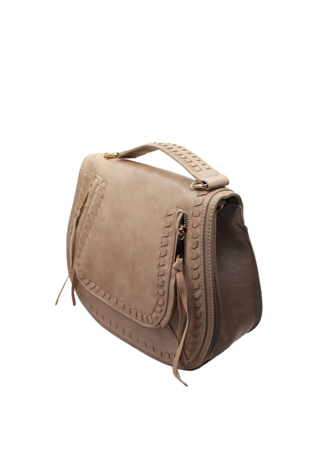 Stitched Cross Body Bag