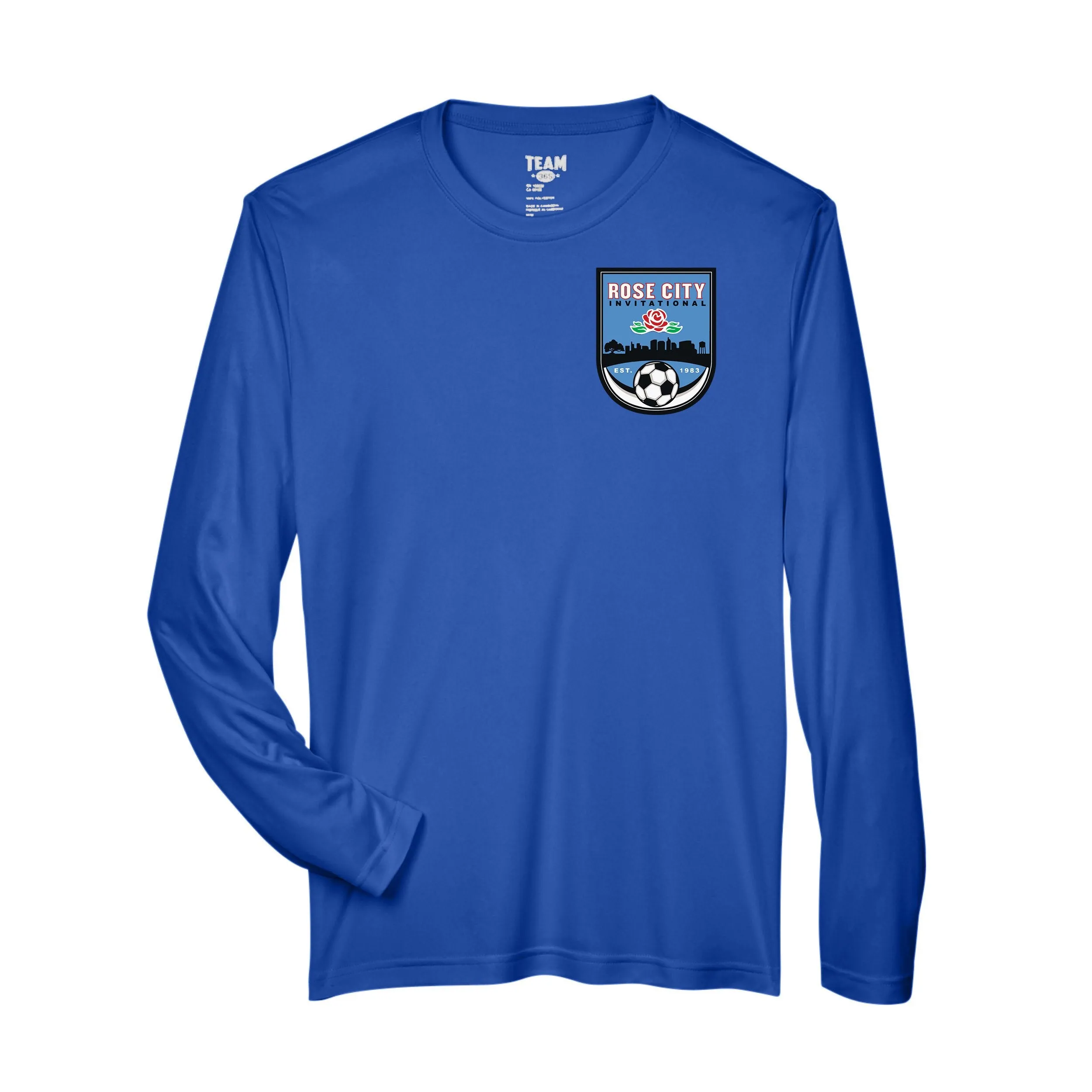 Team 365 Zone Performance Long Sleeve Shirts Rose City Invitational
